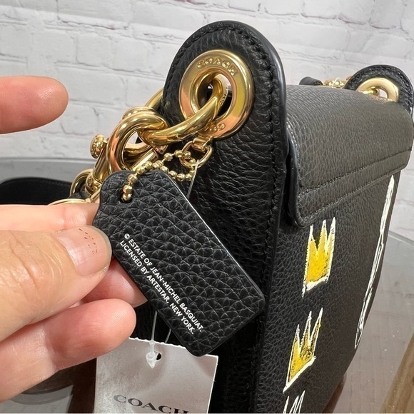 Coach X Jean-Michel Basquiat Kleo famous shoulder/cross body Bag 17 limited edit - Picture 16 of 16